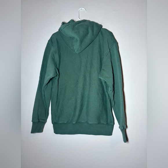 STUSSY green basic hoodie size small - Picture 4 of 6